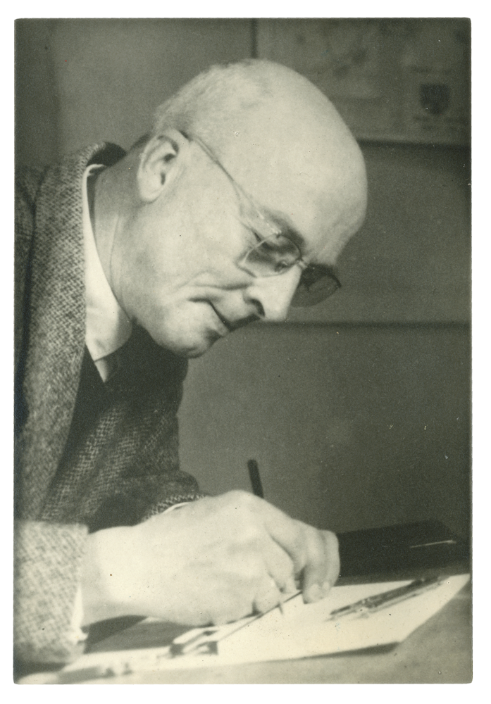 Albert-tekenen-circa-1942